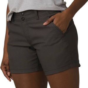 Prana Alana Short 5” inseam dark grey size 10